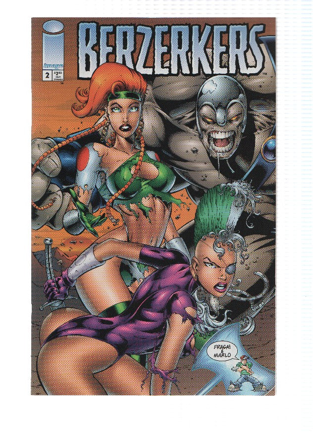 THE BERZERKERS, Volume 01, Numero 02: Into the Darklands (Image)