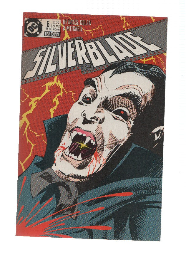 SILVERBLADE, Volume 1, Numero 06: One Through the Heart (DC Comics)