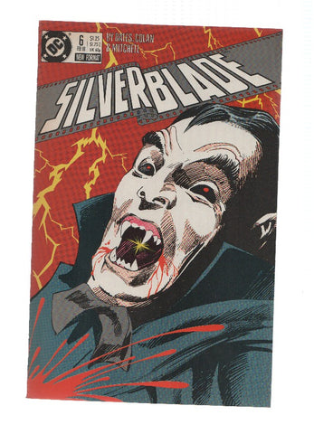 SILVERBLADE, Volume 1, Numero 06: One Through the Heart (DC Comics)