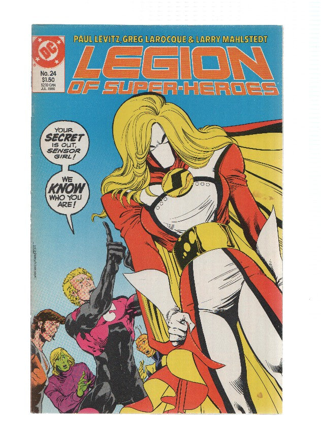 LEGION OF SUPER-HEROES, Volume 3, Numero 24: Suspicion (DC Comics)