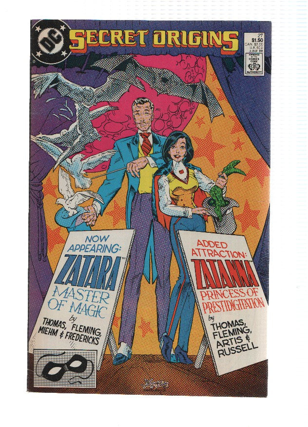 SECRET ORIGINS, Volume 3, Numero 27: A Symphony of Shadows (DC Comics)