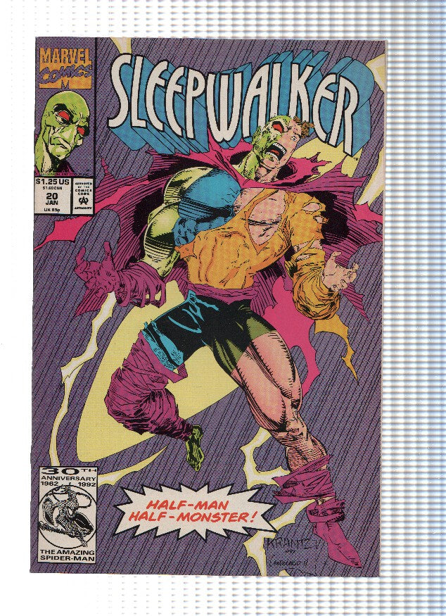 SLEEPWALKER, Volume 1 Numero 20: Split Decision (Marvel)