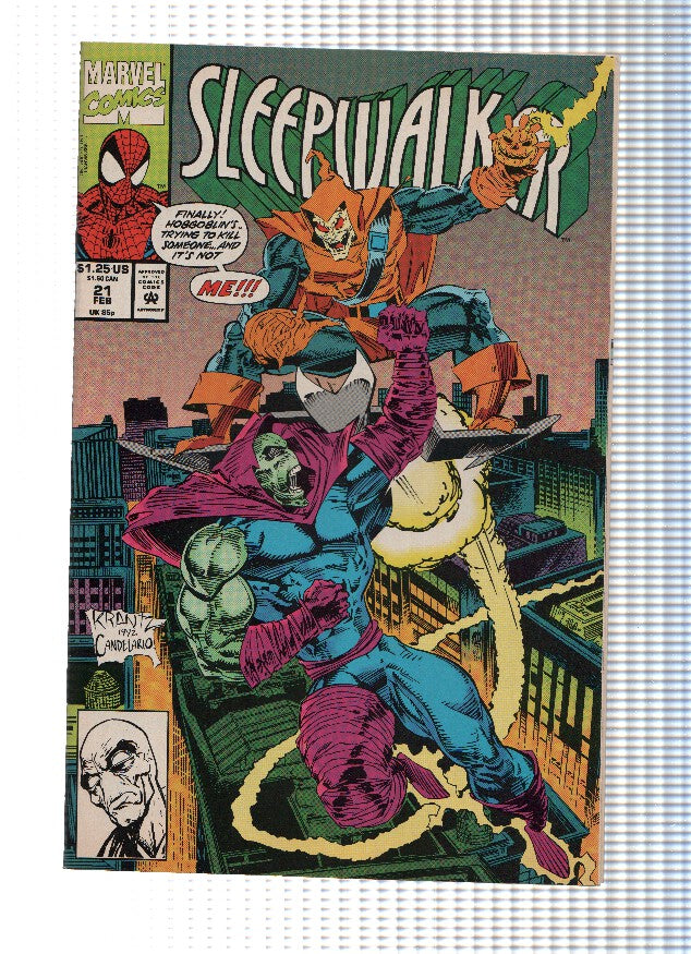 SLEEPWALKER, Volume 1 Numero 21: Mistaken Identities (Marvel)