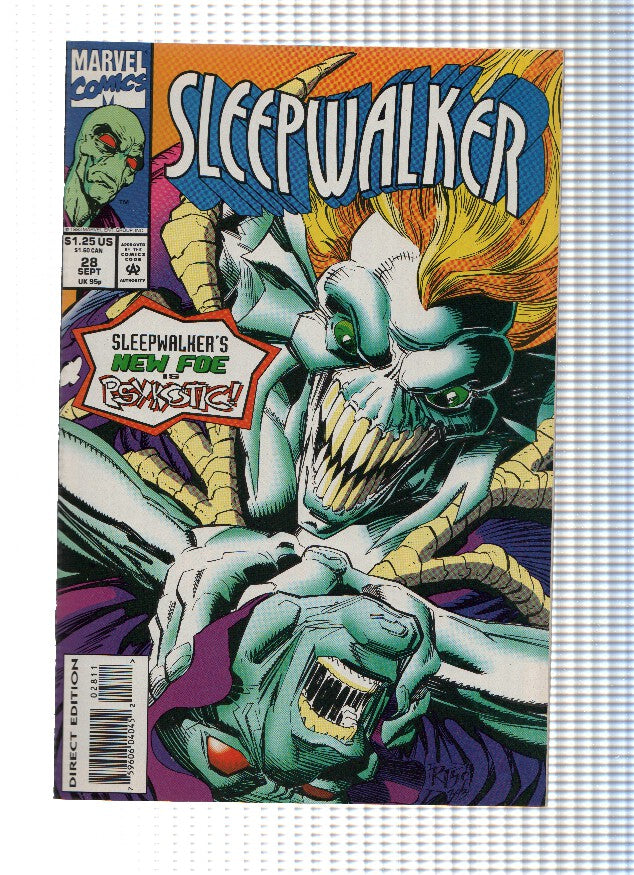 SLEEPWALKER, Volume 1 Numero 28: Dementia Deluxe! (Marvel)