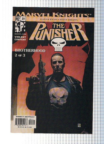 THE PUNISHER, Volume 04, Numero 21: Brotherhood, Part 2 (Marvel 2001)
