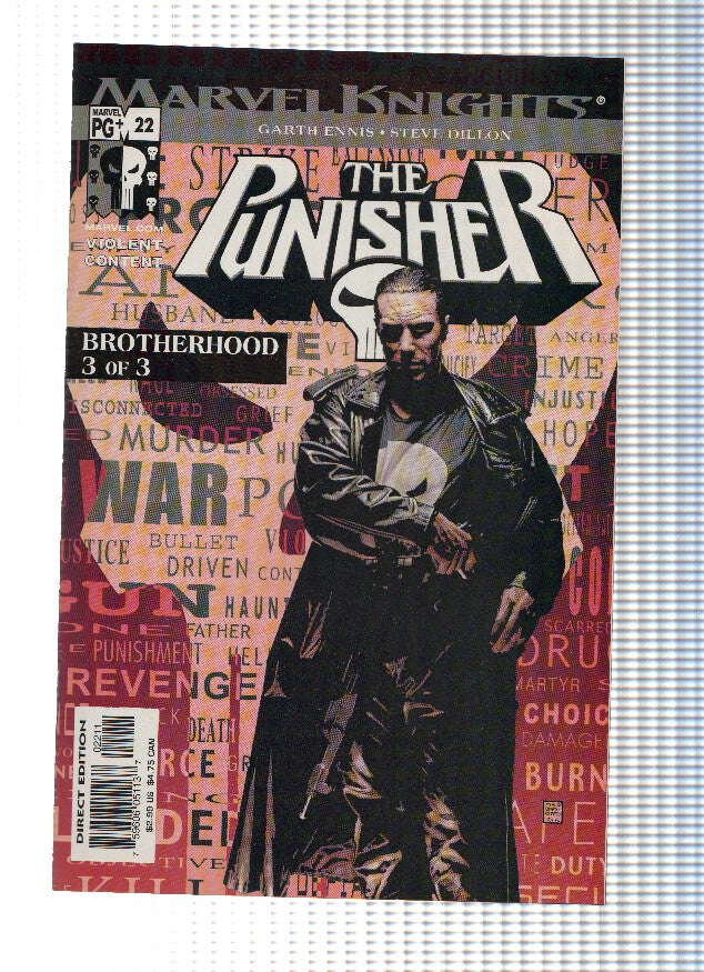 THE PUNISHER, Volume 04, Numero 22: Brotherhood, Part 3 (Marvel 2001)