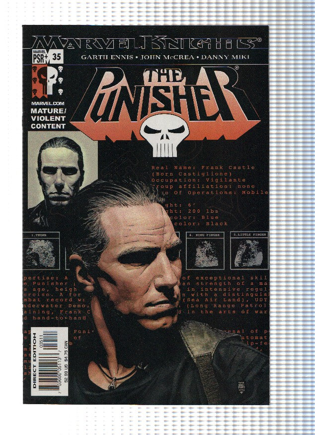 THE PUNISHER, Volume 04, Numero 35: Confederacy of Dunces, Part 3 (Marvel 2001)