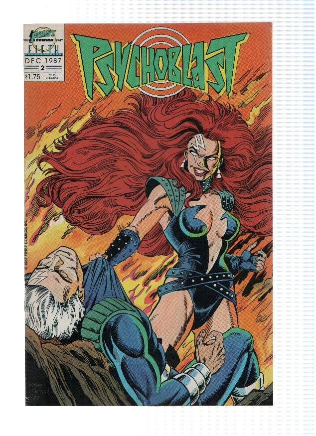 PSYCHOBLAST, Volume 01, Numero 02: Who by Fire? (First Comics)