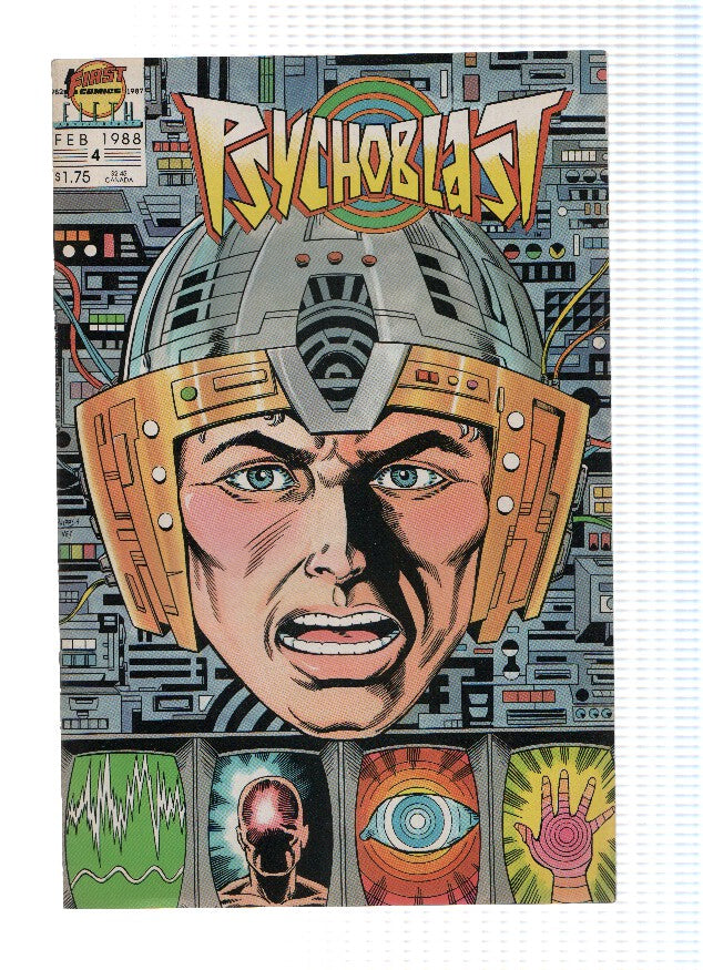 PSYCHOBLAST, Volume 01, Numero 04: Brain Capers (First Comics)