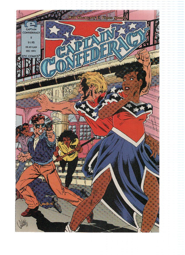 CAPTAIN CONFEDERACY, Volume 01, Numero 02: Last Fair Deal Gone Down (Epic Comics)
