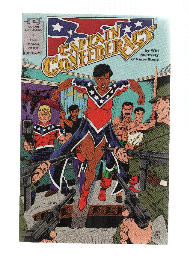 CAPTAIN CONFEDERACY, Volume 01, Numero 04: Me and the Devil Blues (Epic Comics)