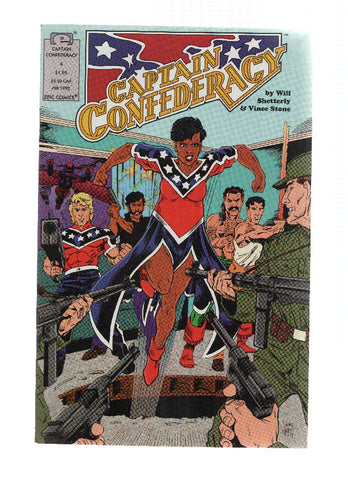 CAPTAIN CONFEDERACY, Volume 01, Numero 04: Me and the Devil Blues (Epic Comics)