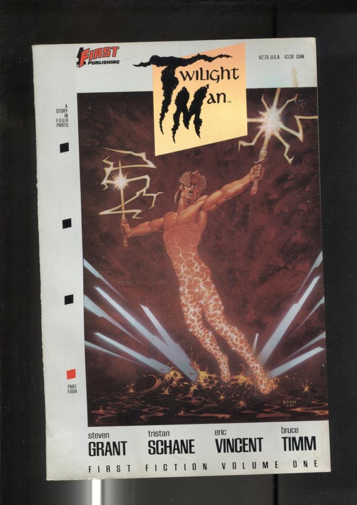 TWILIGHT MAN, Mini-Serie, Numero 04: Wind Fall, Part 04 (First Comics)