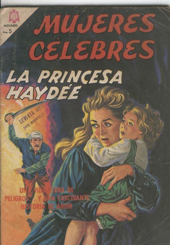 Mujeres celebres numero 058: La princesa Haydee