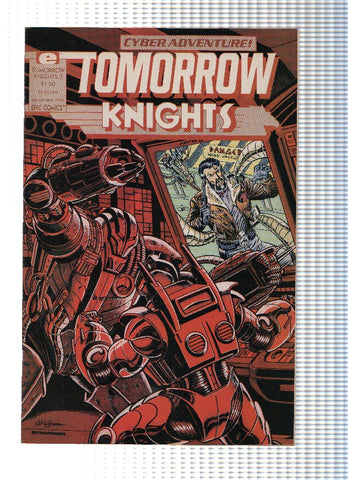 TOMORROW KNIGHTS, Volume 1, Numero 03: Electronic Eden  (Epic Comics)