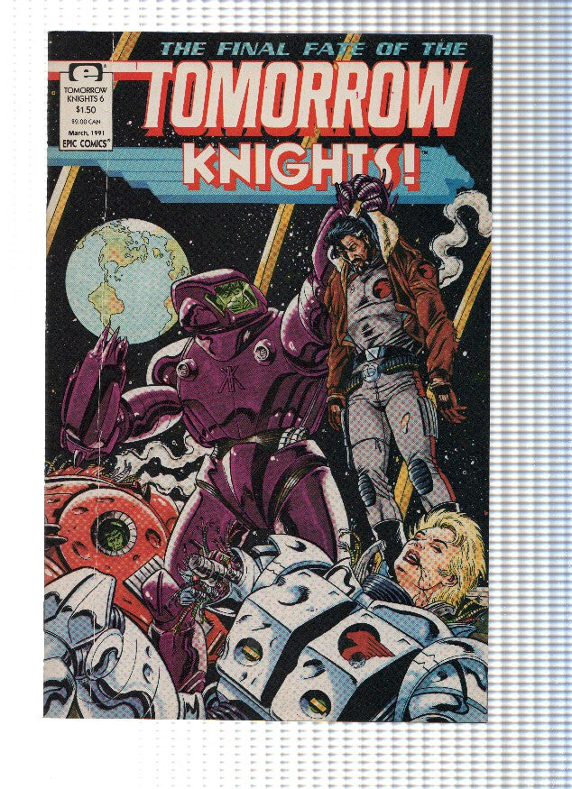 TOMORROW KNIGHTS, Volume 1, Numero 06: 21st Century Schizoid Man  (Epic Comics)
