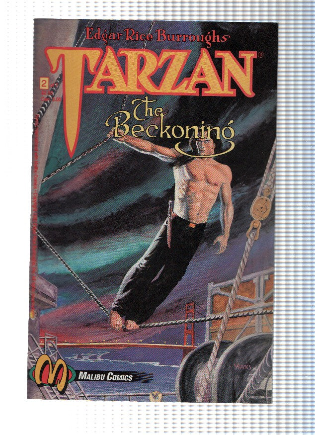 TARZAN: THE BECKONING, Volume 1, Numero 02: The Terrorist (Malibu Comics)