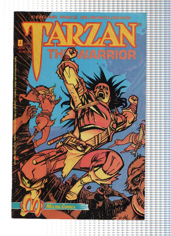 TARZAN THE WARRIOR, Volume 1: Numero 04 (Malibu Comics)