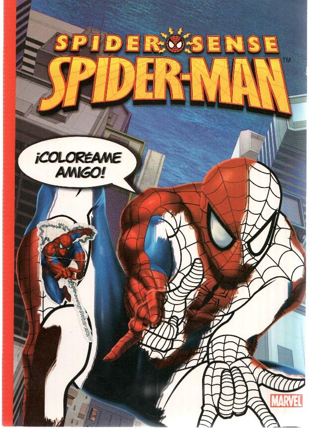 Spiderman coloreable