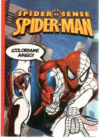 Spiderman coloreable