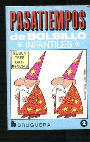 Pasatiempos bolsillo infantiles numero 2