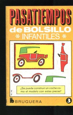 Pasatiempos bolsillo infantiles numero 3
