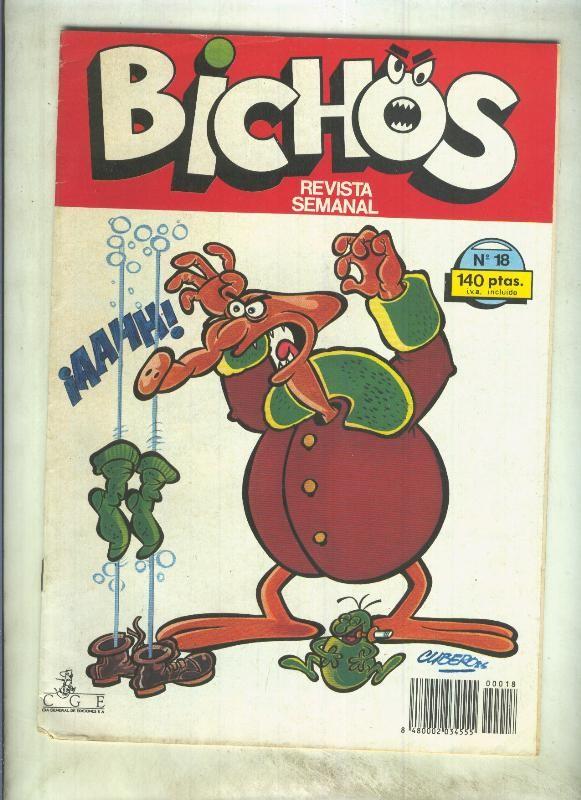 Bichos numero 18 (numerado 2 en trasera(