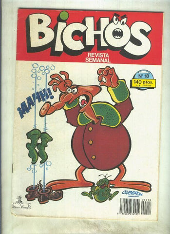 Bichos numero 18 (numerado 2 en trasera(