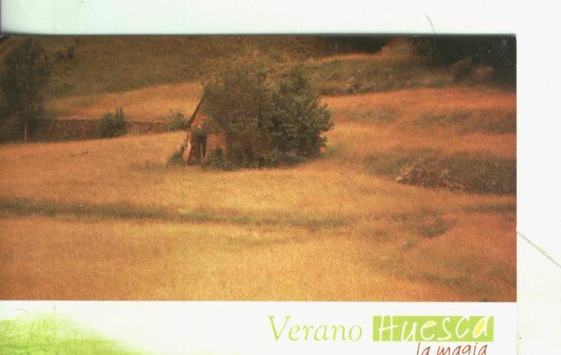 Postal: Huesca: Verano: La magia
