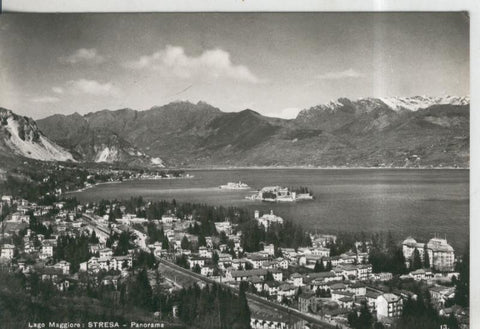 Postal 009994: Panorama lago Maggiore en Stresa