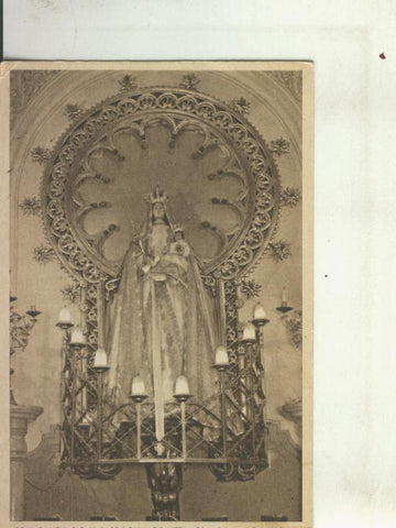 Postal 010448: Imagen de la Virgen del Santuario de la Bonanova de Barcelona