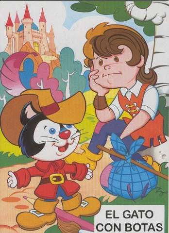 Coleccion Clasicos Color numero 4: El gato con botas