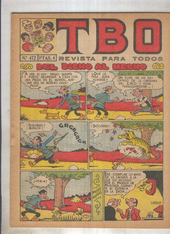 TBO numero 472: Del dicho al hecho (Urda)