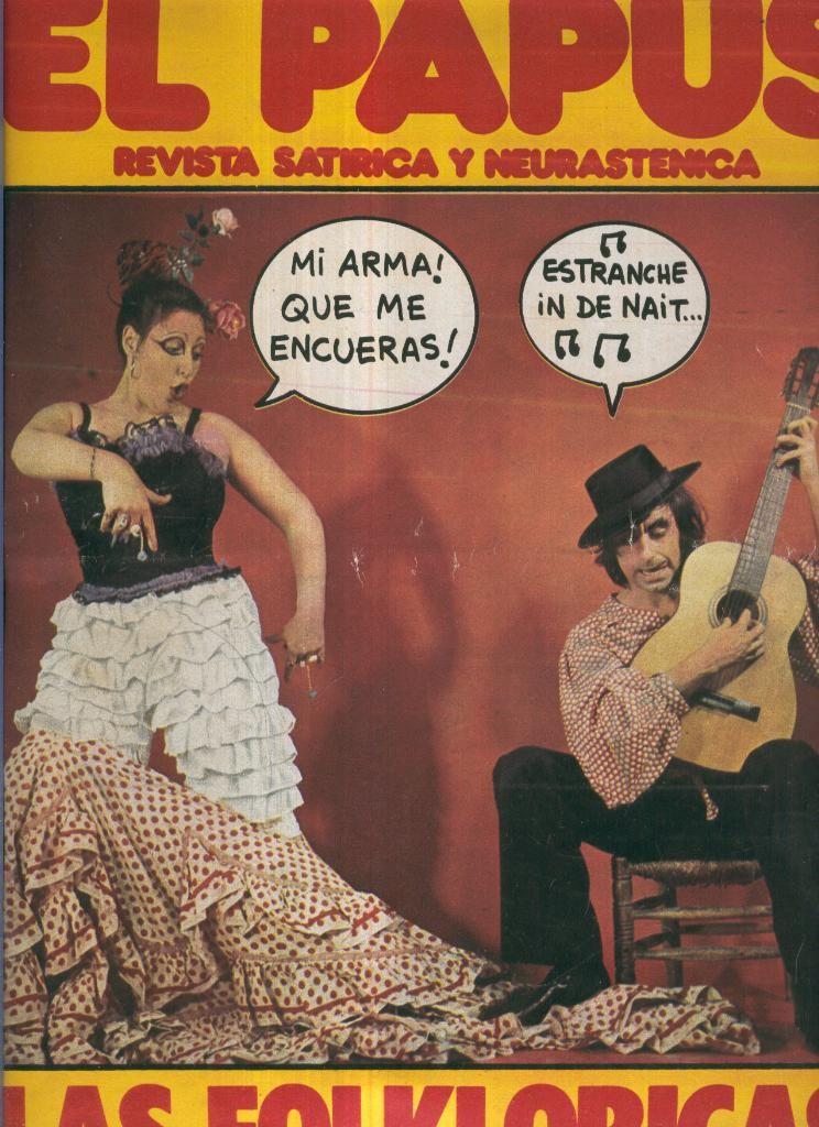 El Papus. Revista de humor numero 025. Las folkloricas