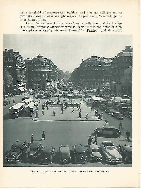  LAMINA 1807: PARIS. Plaza de la Opera
