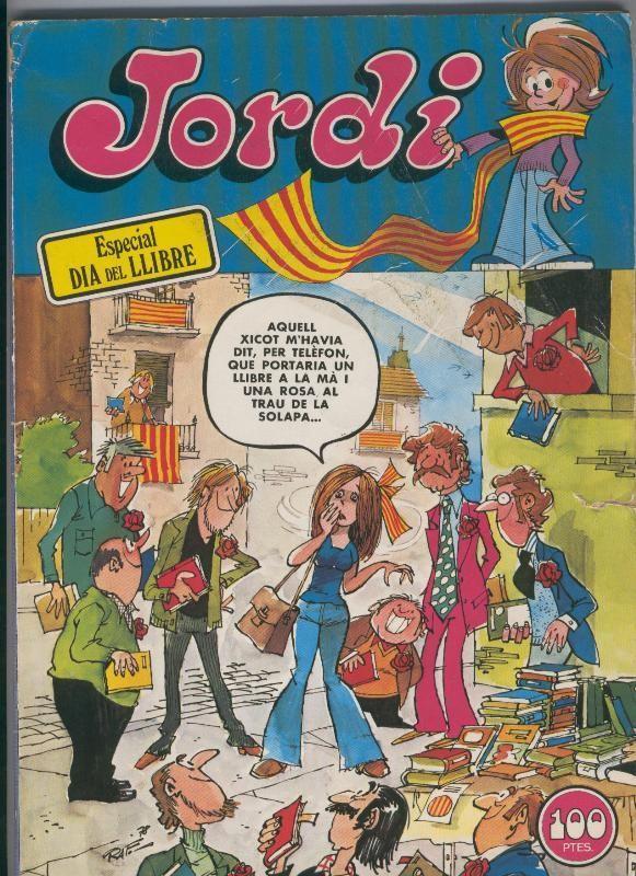 Jordi especial Dia del Llibre, en catala (ejemplar aviejado)