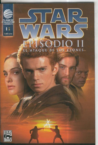 Star Wars Episodio II numero 1: El ataque de los clones