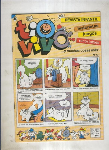 Tio Vivo tercera epoca (1985) numero 13 (numerado 3 en trasera)