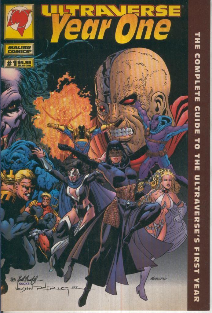 ULTRAVERSE YEAR ONE , Volume 1  No.01: The Complete Guide to the Ultraverse First Year