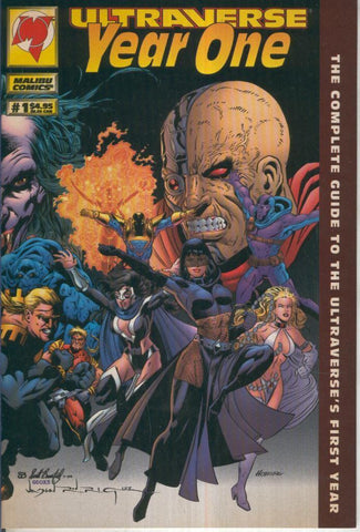 ULTRAVERSE YEAR ONE , Volume 1  No.01: The Complete Guide to the Ultraverse First Year