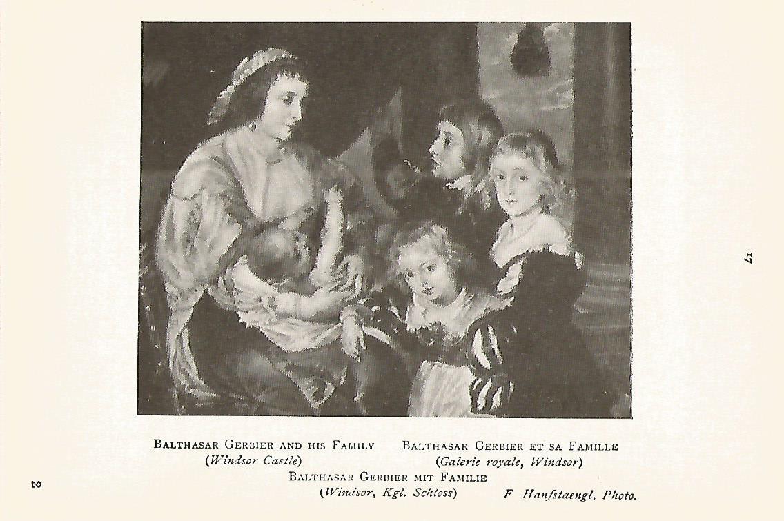 Lamina 714: RUBENS. Balthasar Gerbier y su familia