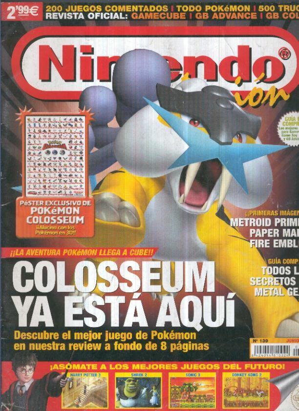 Revista: NINTENDO ACCION, No.139: Colosseum ya esta aqui (2004)