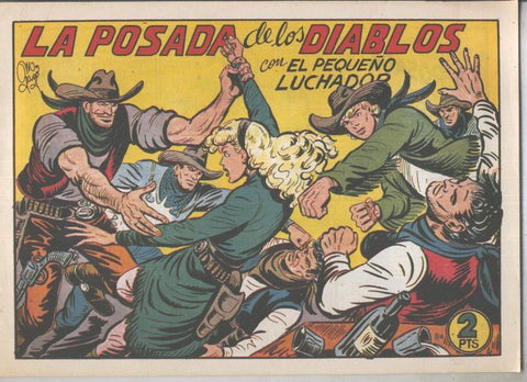 El Pequeño Luchador facsimil numero 195: La posada de los diablos