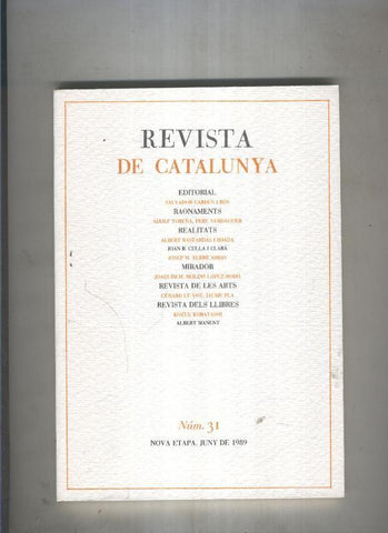 Revista de catalunya numero 031