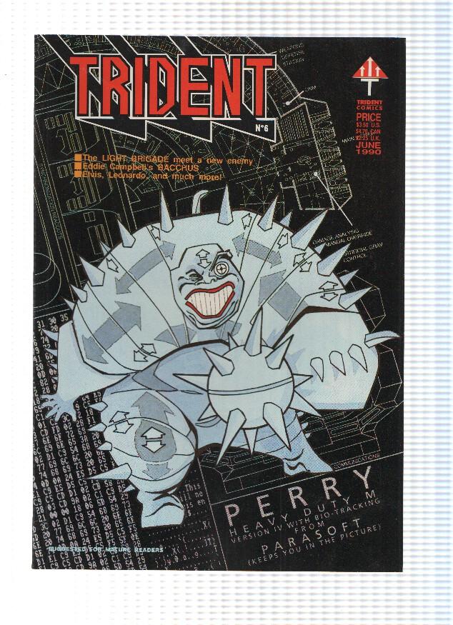 TRIDENT, Volume 01, Numero 06: Saviour (Trident Comics 1989)