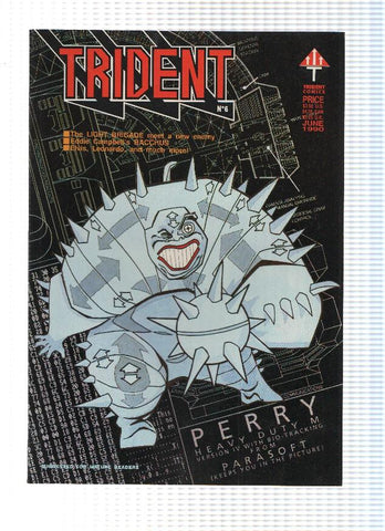 TRIDENT, Volume 01, Numero 06: Saviour (Trident Comics 1989)