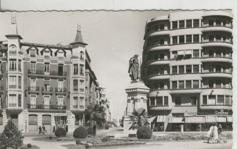 Postal 009544: Glorieta de Guzman y Avda de Roma de Leon