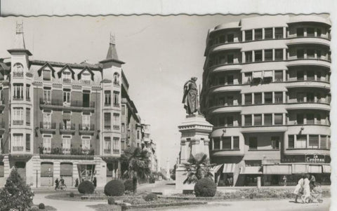 Postal 009544: Glorieta de Guzman y Avda de Roma de Leon