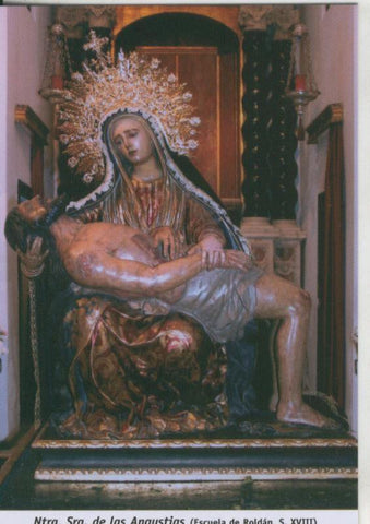 Postal 009897: Virgen Ntra de las Angustias, capilla del caminito en cadiz