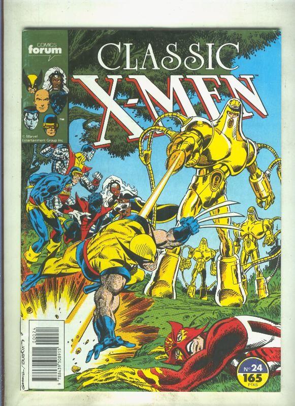 Classic X Men volumen 1 numero 24: El hundimiento de Japon (numerado 1 en trasera)